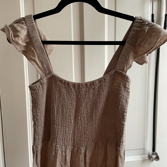 EUC SOLDOUT Madewell Lucie Linen Jumpsuit - Picture 4 of 5